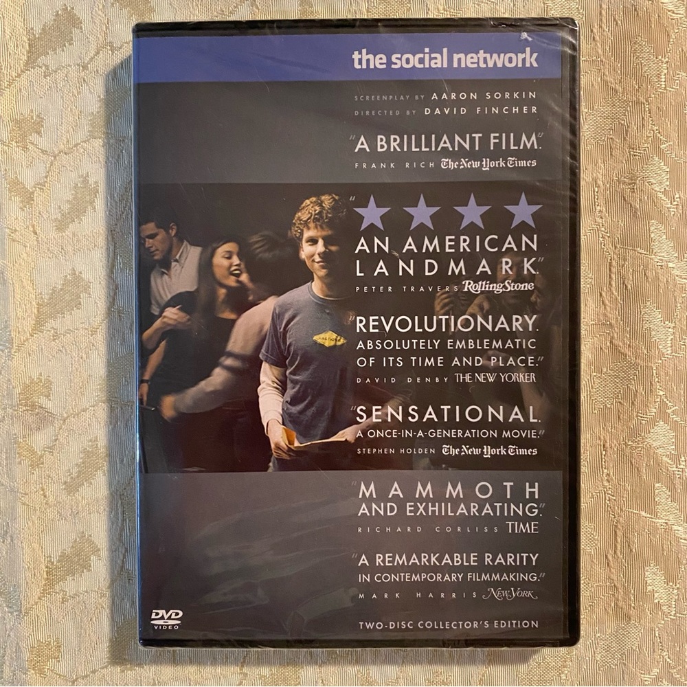The Social Network DVD